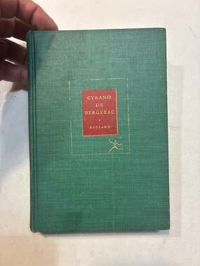 CYRANO DE BERGERAC by Edmond Rostand (HC, 1923, The Modern Library Pub)